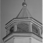Tornen av kyrkan i Kallio. Kallio 1942.04.06