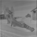 Himjoen kirkon portti. Himjoki 1942.04.09